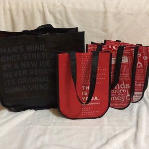 Set of 4 Lululemon Bags